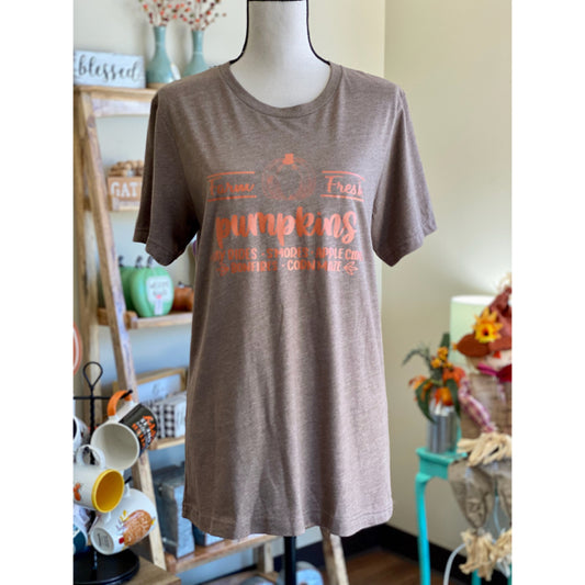 Farm Fresh Pumpkins Tee - Size Medium
