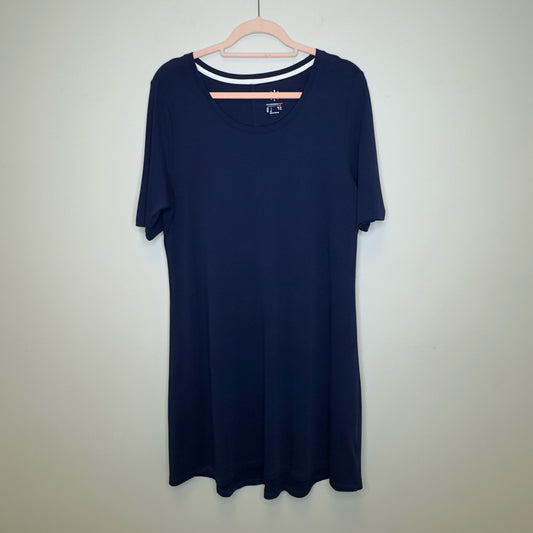 Isaac Mizrahi Live T-Shirt Dress - Size Large