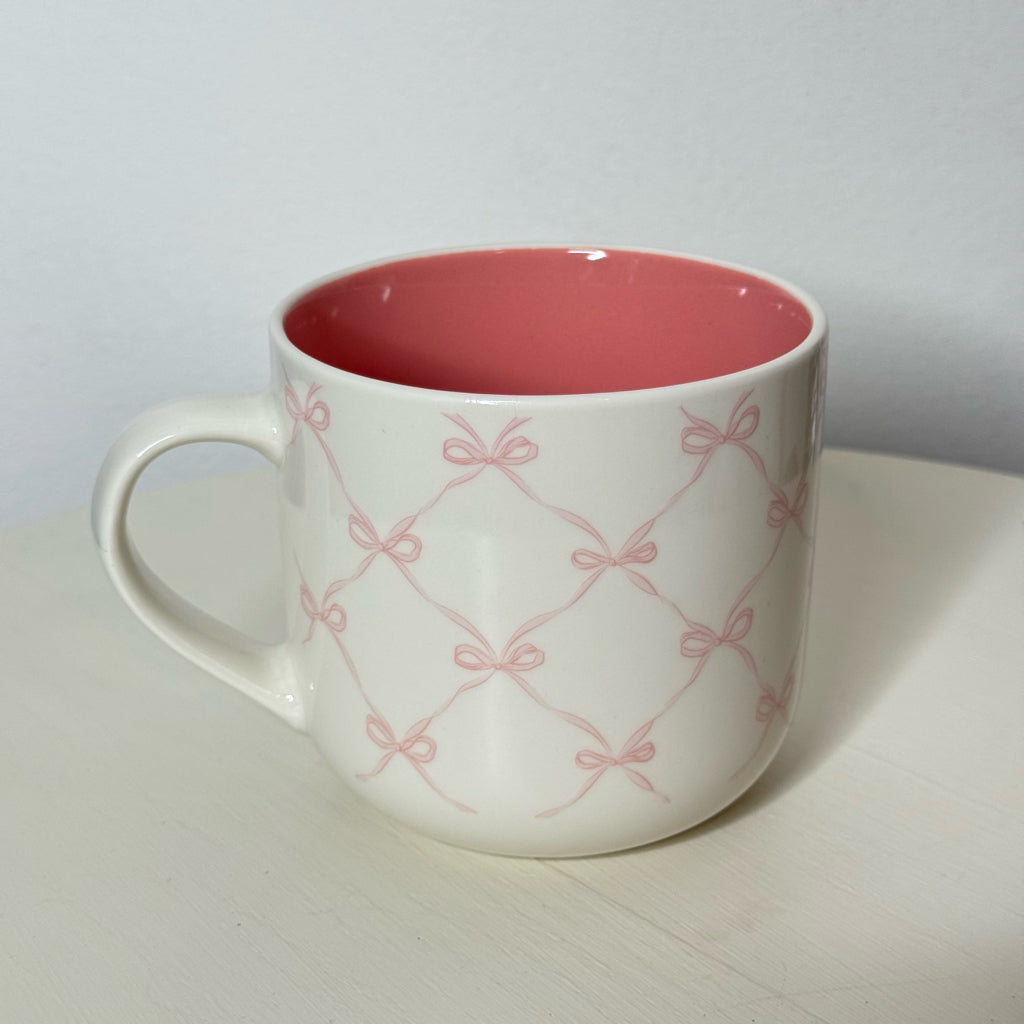 Pink Bow Mug