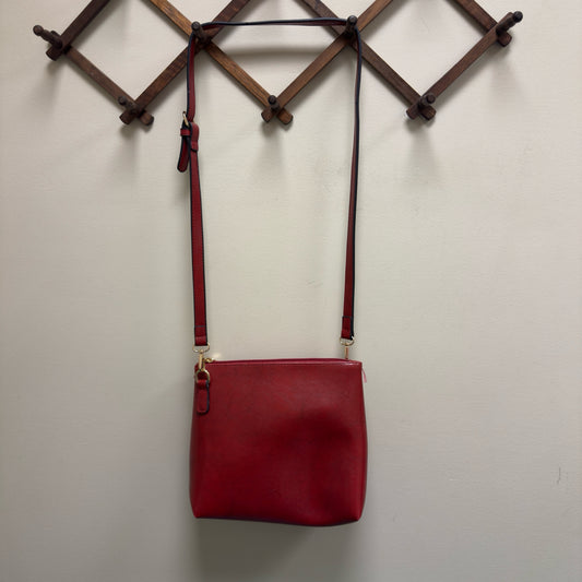 Red Crossbody Handbag