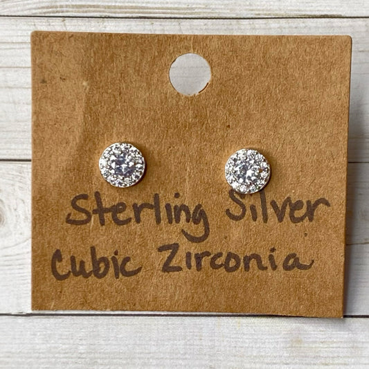 Sterling Silver Cubic Zirconia Earrings