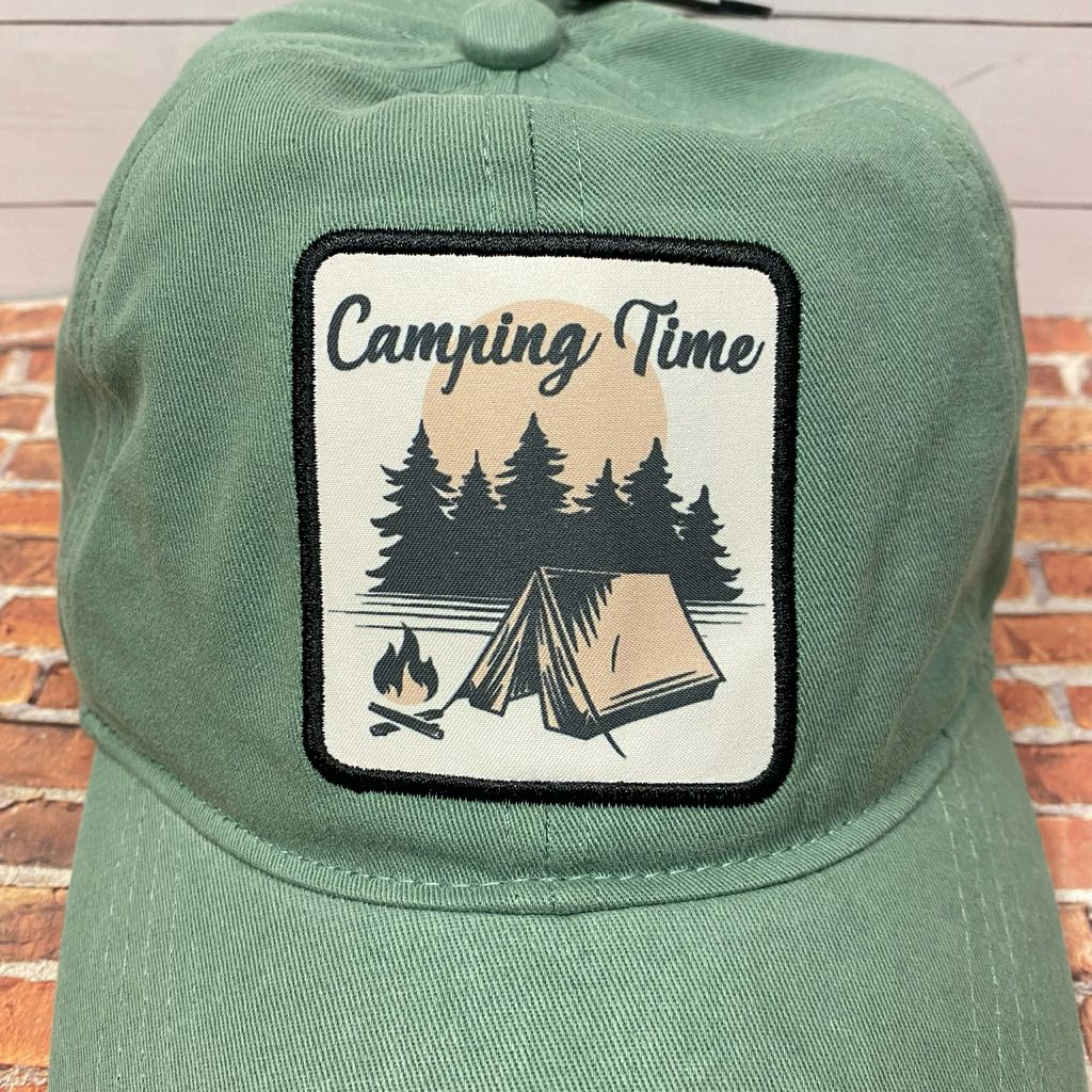 Camping Time Ball Cap