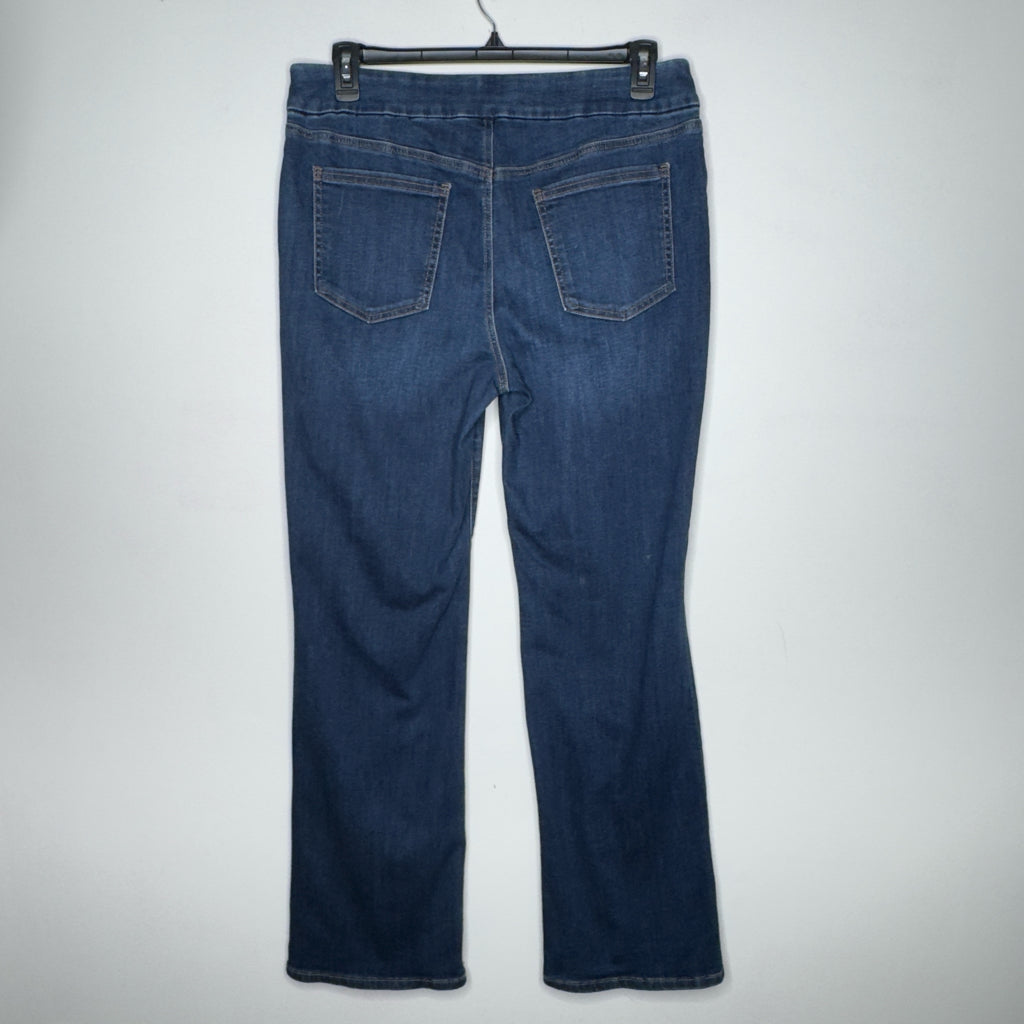 Chico's Denim Pull-On Slim Boot Jeggings - Size 12