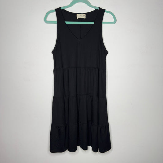 Dress Up Black Sleeveless Dress - Size Small