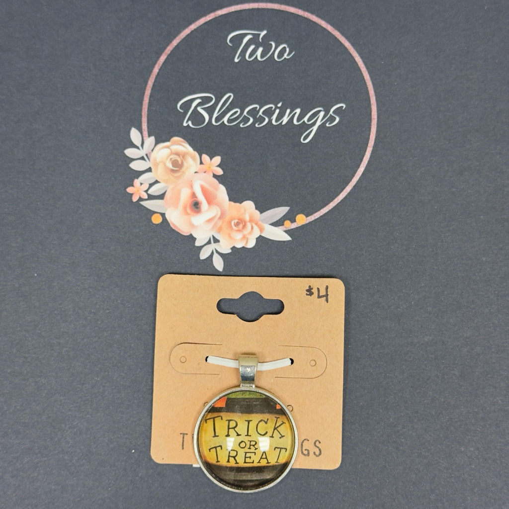 Two Blessings Charm - Trick or Treat