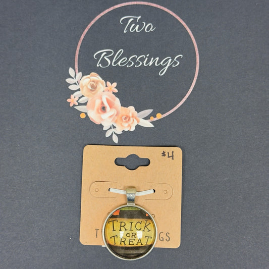 Two Blessings Charm - Trick or Treat