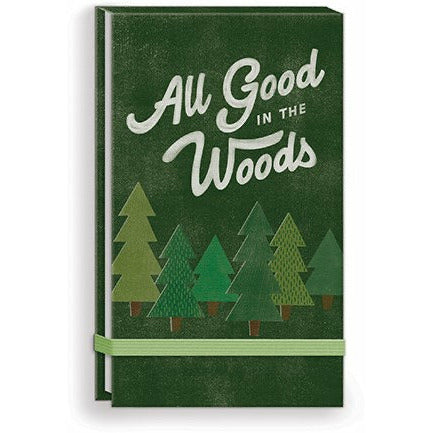 "All Good In The Woods" Linen Fabric List Pad