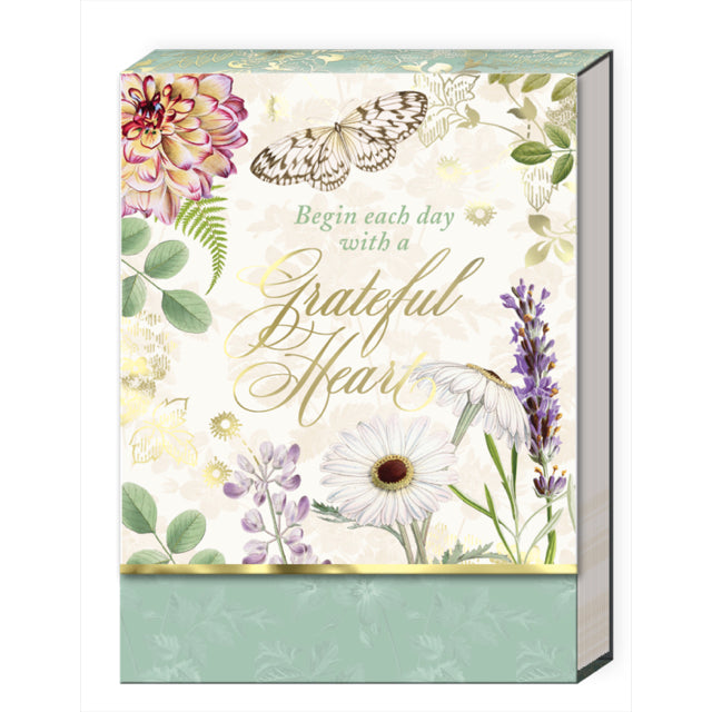 Begin Each Day With A Grateful Heart Pocket Notepad