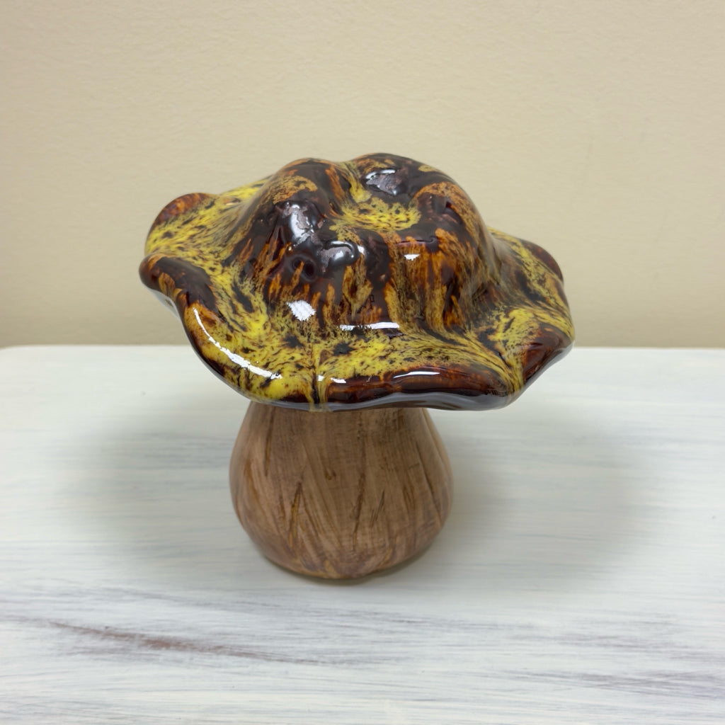 Glossy Color Washed Mushroom