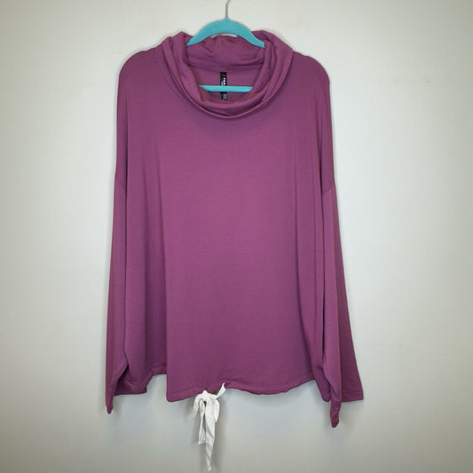 Torrid Dream Fleece Cowl Neck Long Sleeve Lounge Sweatshirt - Size 3X