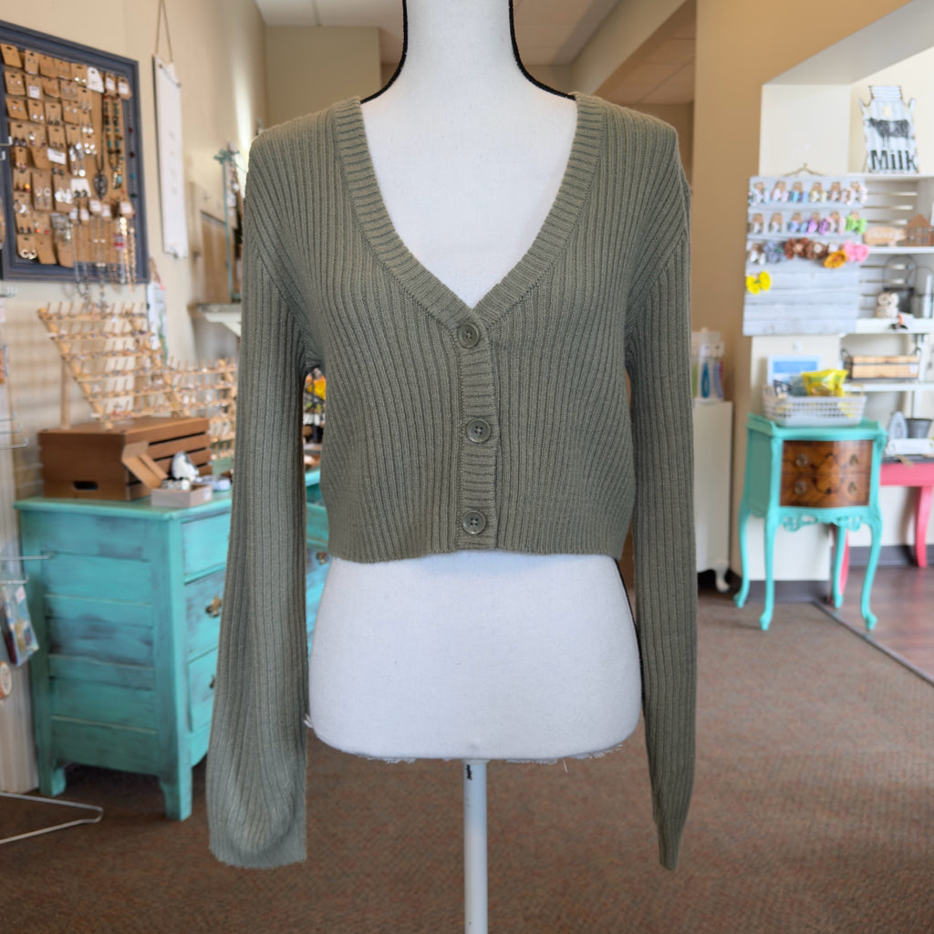 H&M Cropped Cardigan - Size Small