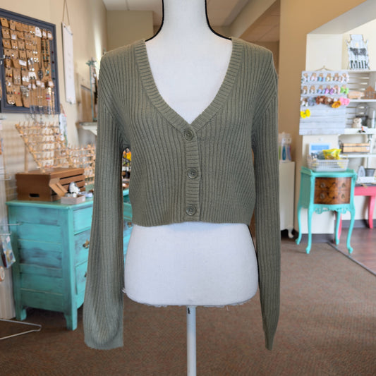 H&M Cropped Cardigan - Size Small