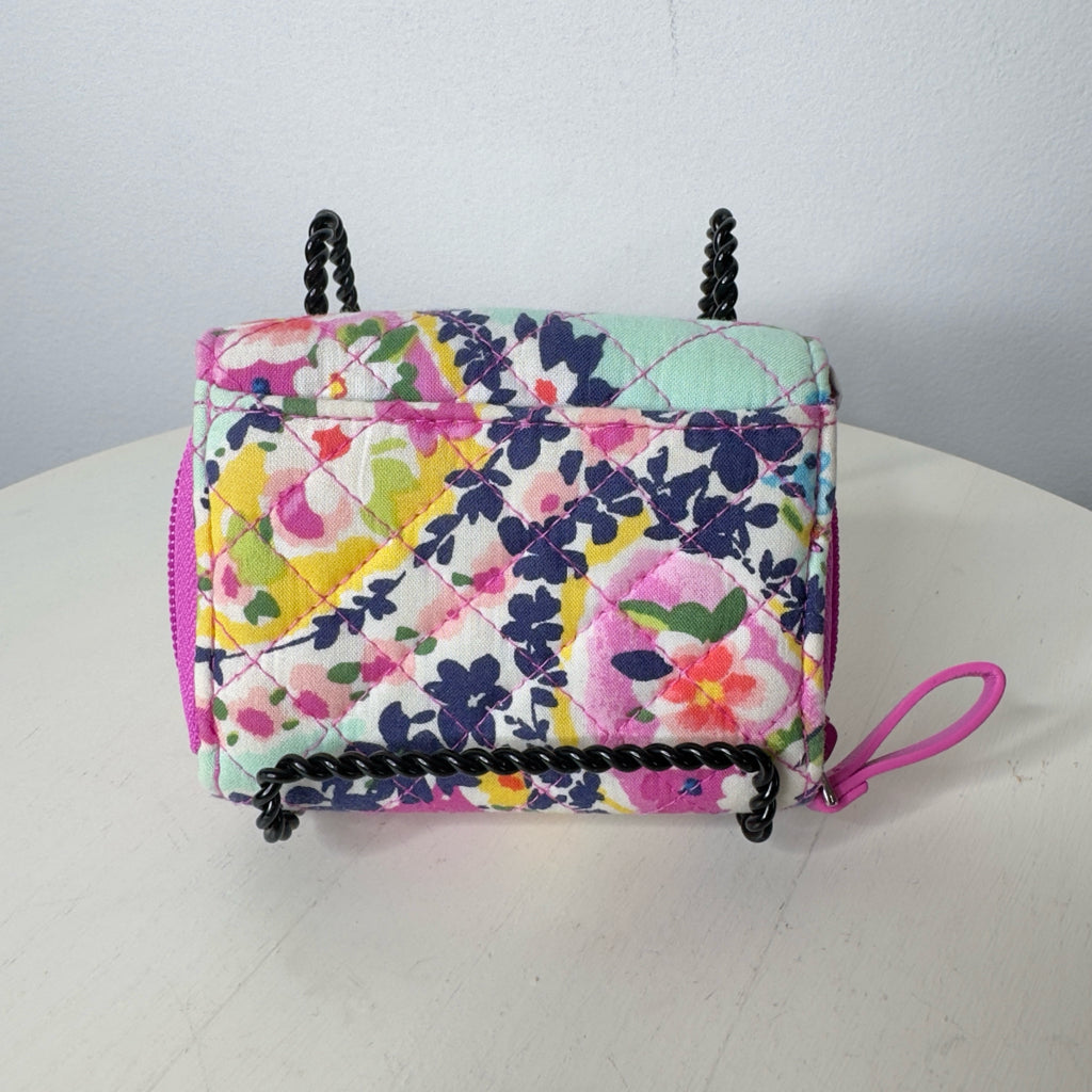 Vera Bradley Card Case Wallet - Wildflower Paisley
