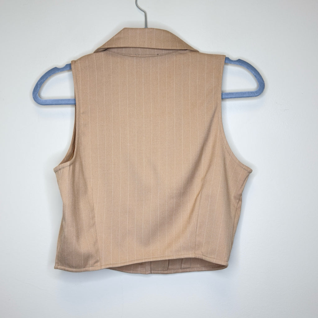 Venus Pinstriped Vest - Size 8