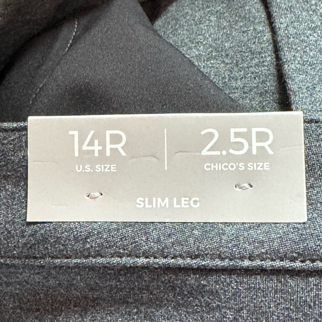 Chico's Slim Leg Ponte Jeggings - Size 14