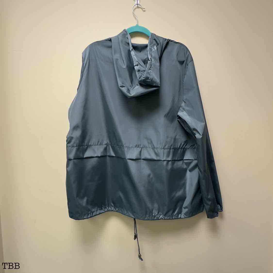 Hooded Windbreaker Jacket - Size XL