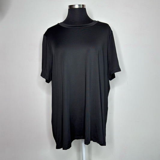 Black Short Sleeve Athletic Tee - Size 2XL