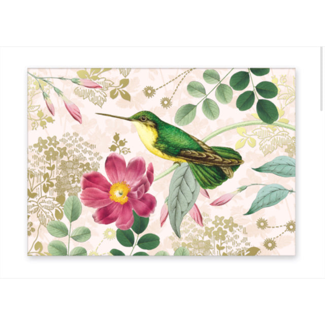 Hummingbird Garden Boxed Note Card Duo