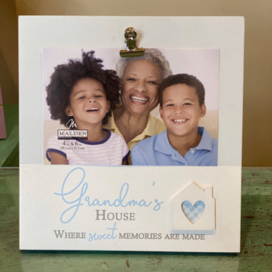 Grandma's House Where Sweet Memories Are Made Picture Holder