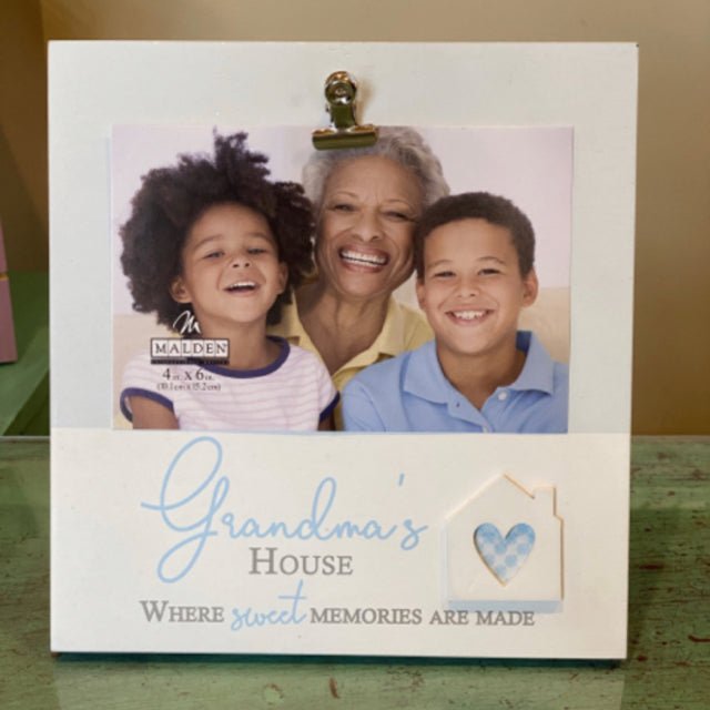 Grandma's House Where Sweet Memories Are Made Picture Holder