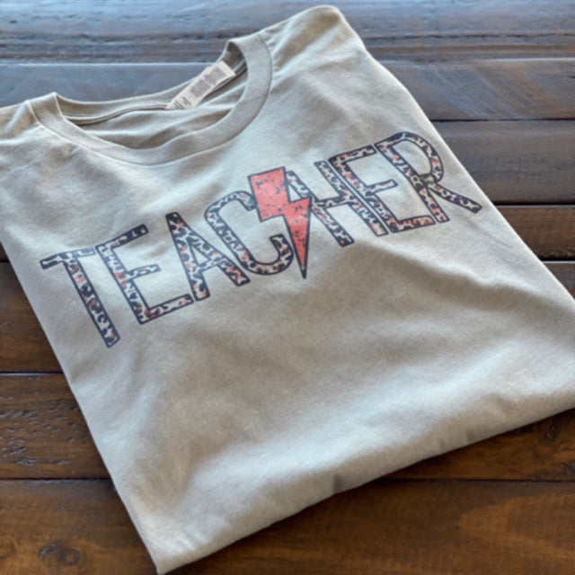 Teacher Graphic Tee - Size Medium