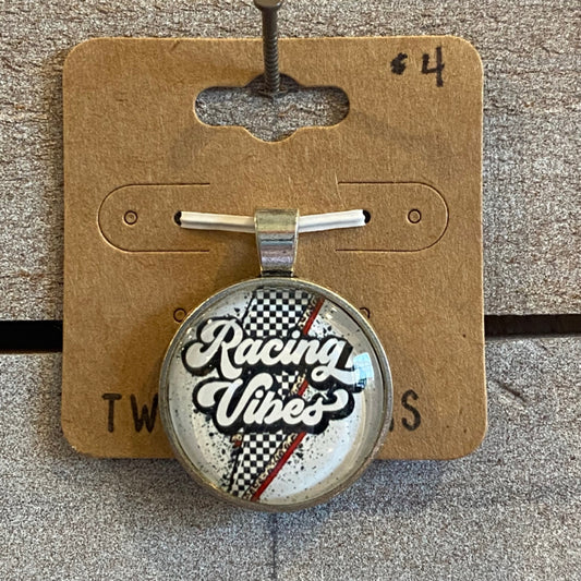 Two Blessings Charm - Racing Vibes