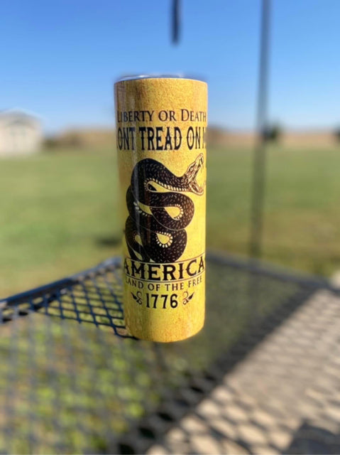 Don't Tread On Me Hot/Cold Stainless Cup