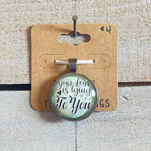 Two Blessings Charm - Your Fear Is Lying To You
