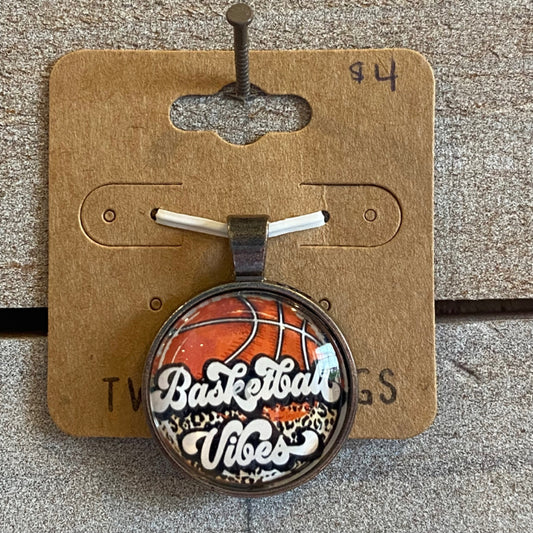 Two Blessings Charm - Basketball Vibes