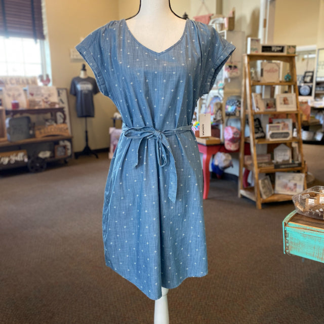 Sonoma Chambray Dress - Size Medium