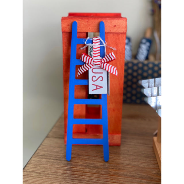 8" USA Decorative Ladder
