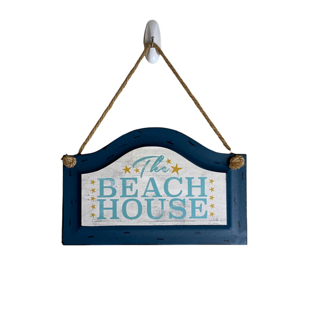 The Beach House Hanging Sign
