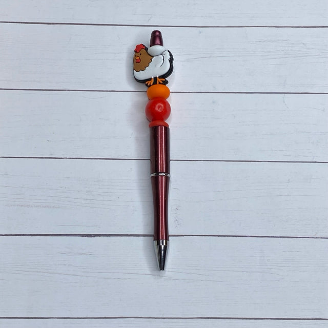 Beaded Ink Pen - Chicken