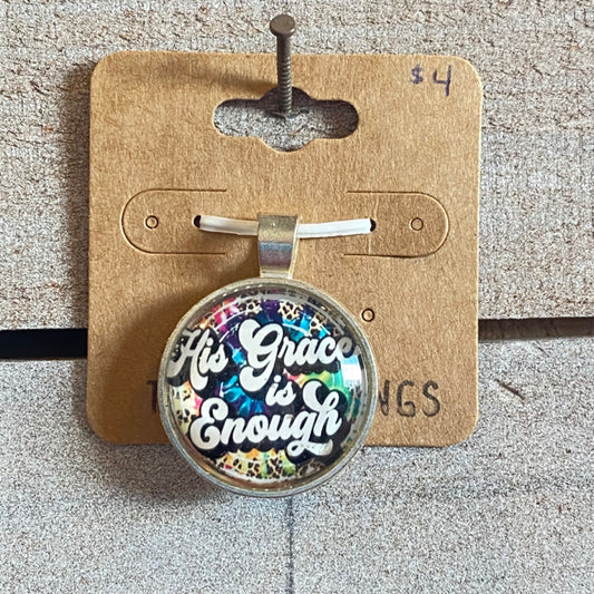 Two Blessings Charm - His Grace Is Enough