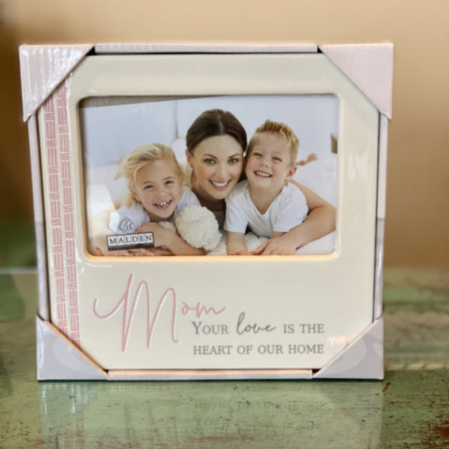 Mom Your Love is the Heart of our Home Picture Frame
