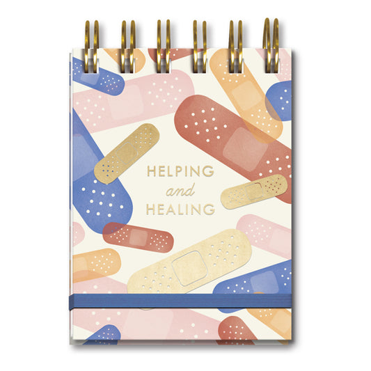 Helping And Healing Spiral Notepad