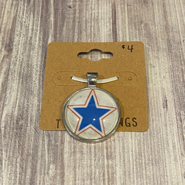 Two Blessings Necklace Charm - Star