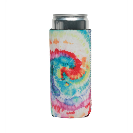 Geckobrands Tie-Dyed Slim Can & Bottle Coozie