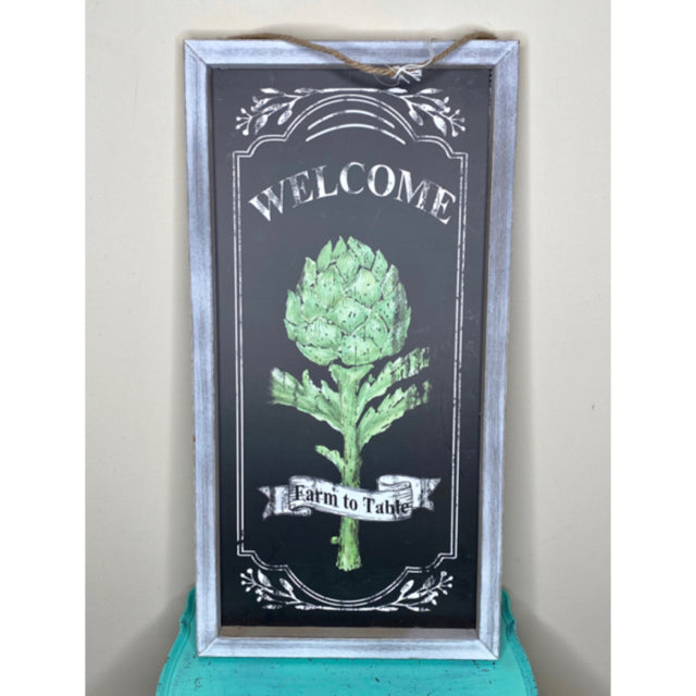 Welcome Farm to Table Sign