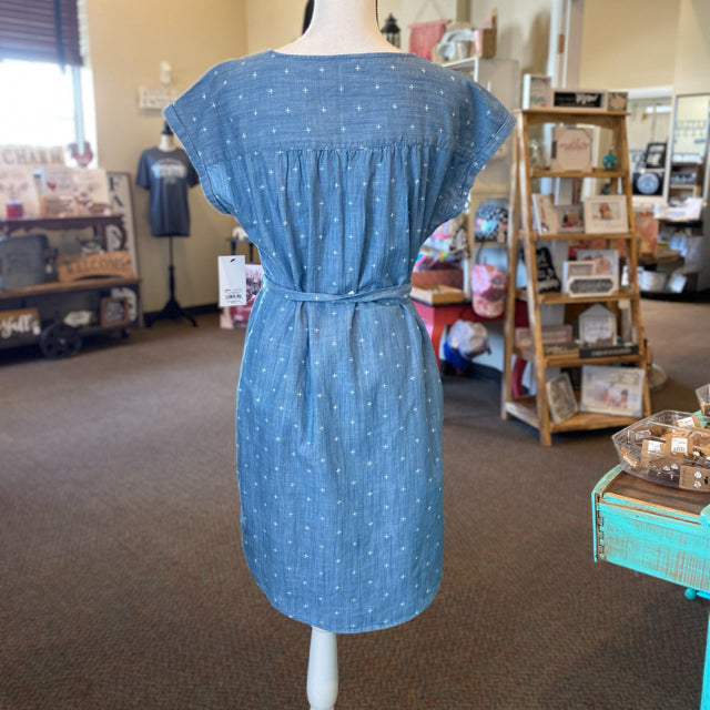 Sonoma Chambray Dress - Size Medium