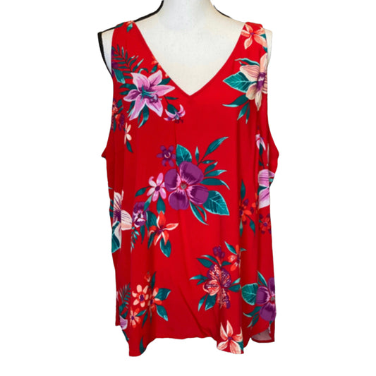 Old Navy Tropical Print Sleeveless Top - Size XL