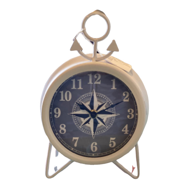 Tabletop Compass Anchor Clock