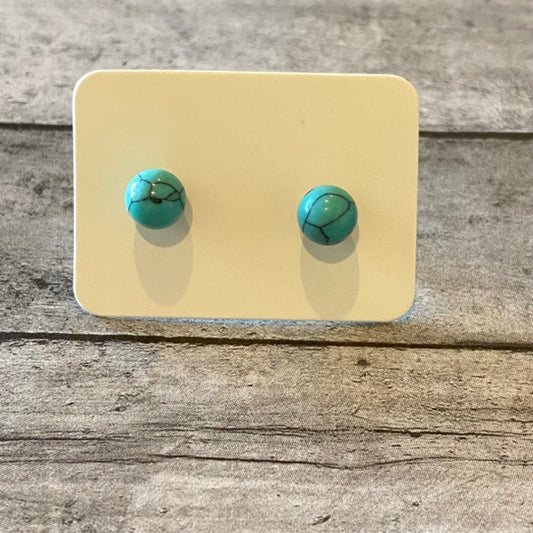 Turquoise Stud Earrings