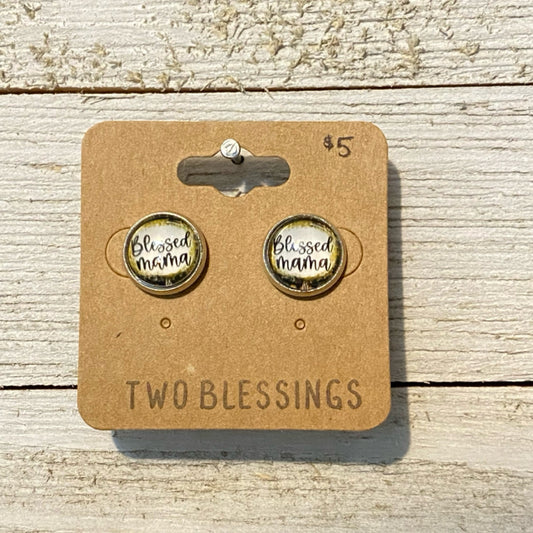 Blessed Mama Earrings