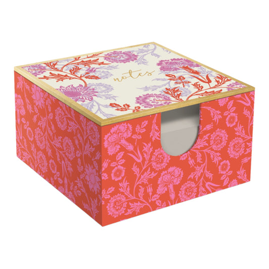 Prairie Rose Memo Box With Pen