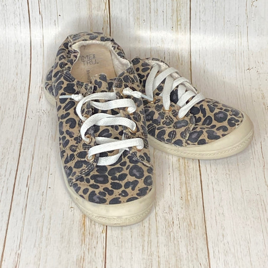 Time & True Leopard Print Shoes - Size 7