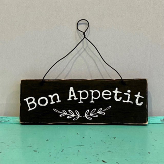 Bon Appetit Hanging Sign
