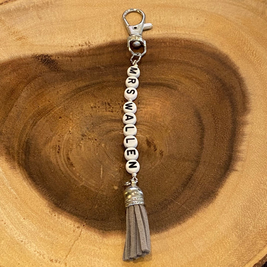 Inga Ann's Keychain Charm - Mrs Wallen