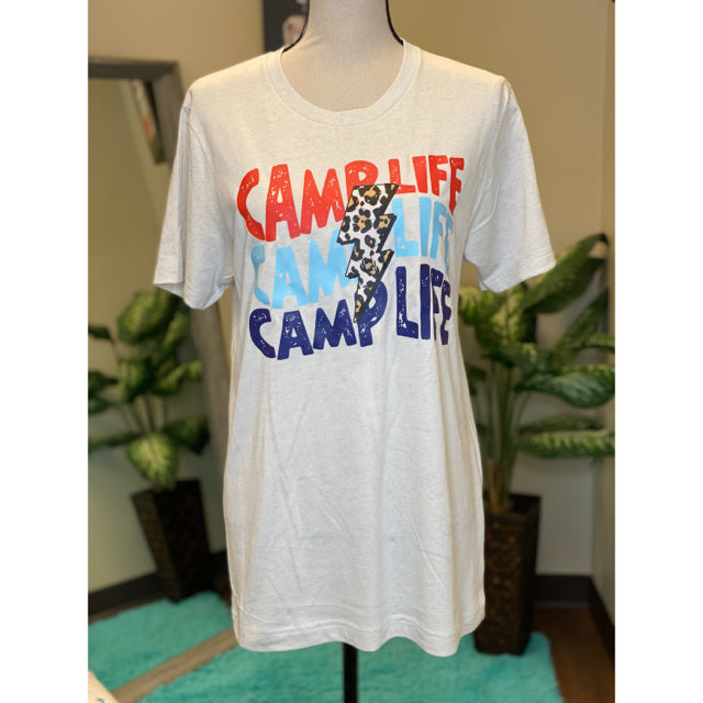 Camp Life Graphic Tee - Size XL