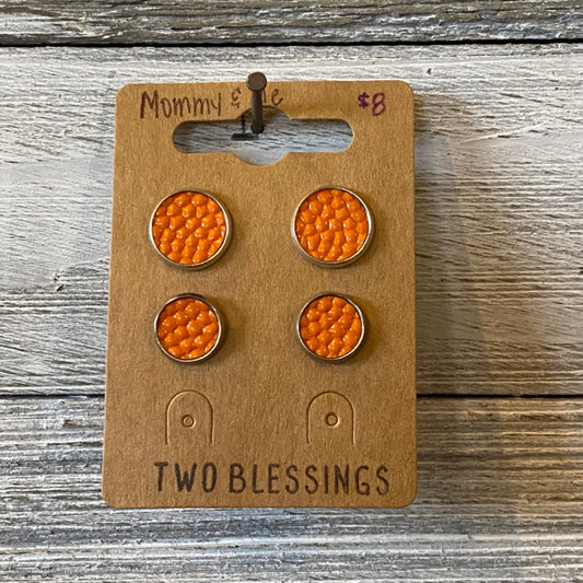 Two Blessings Earrings - 2pk